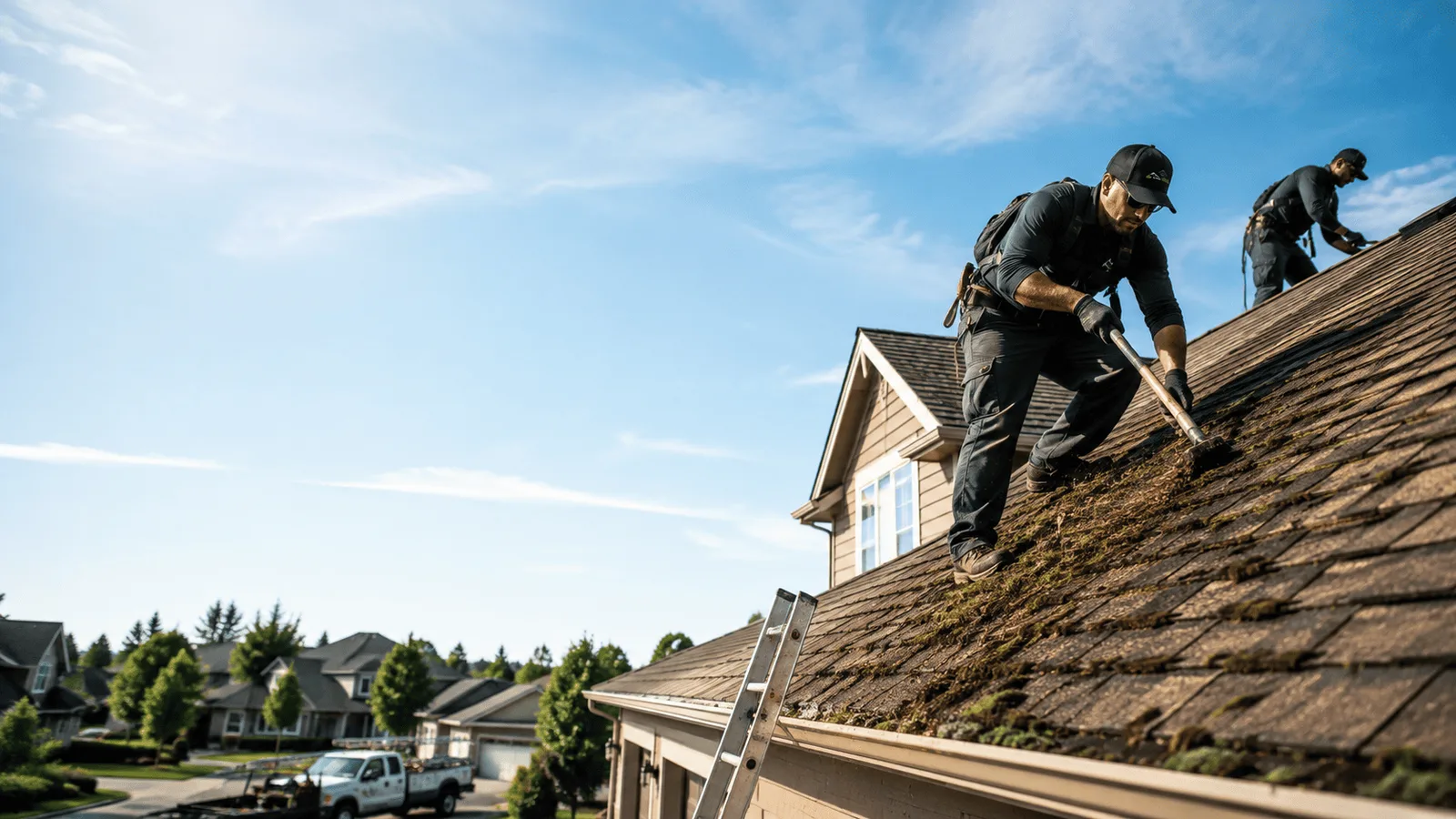 Roof Moss Removal in Lucerne, IN near me